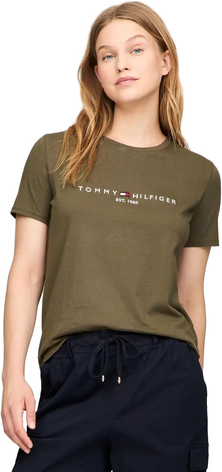 Женская футболка с полосатым логотипом Tommy Hilfiger, Embroidered-Logo Army Green., Зеленый, Женская футболка с полосатым логотипом Tommy Hilfiger, Embroidered-Logo Army Green.
Женская футболка с полосатым логотипом Tommy Hilfiger, Embroidered-Logo Army Green., Зеленый, Женская футболка с полосатым логотипом Tommy Hilfiger, Embroidered-Logo Army Green.