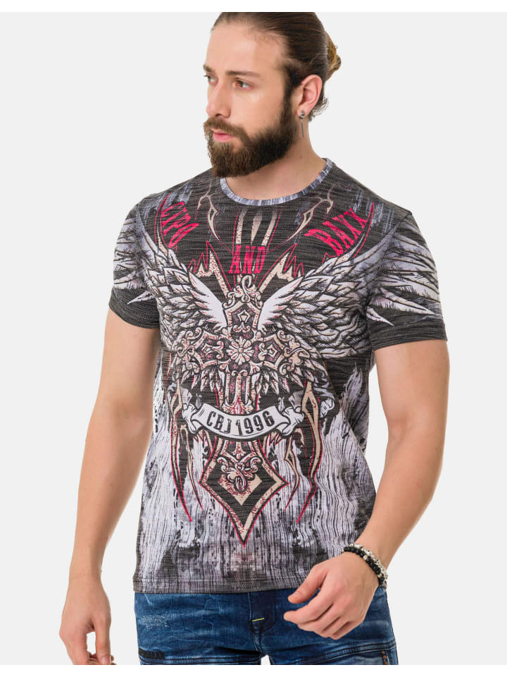 Футболка серого цвета Cipo & Baxx, Серый, Футболка серого цвета Cipo & Baxx
Футболка серого цвета Cipo & Baxx, Серый, Футболка серого цвета Cipo & Baxx