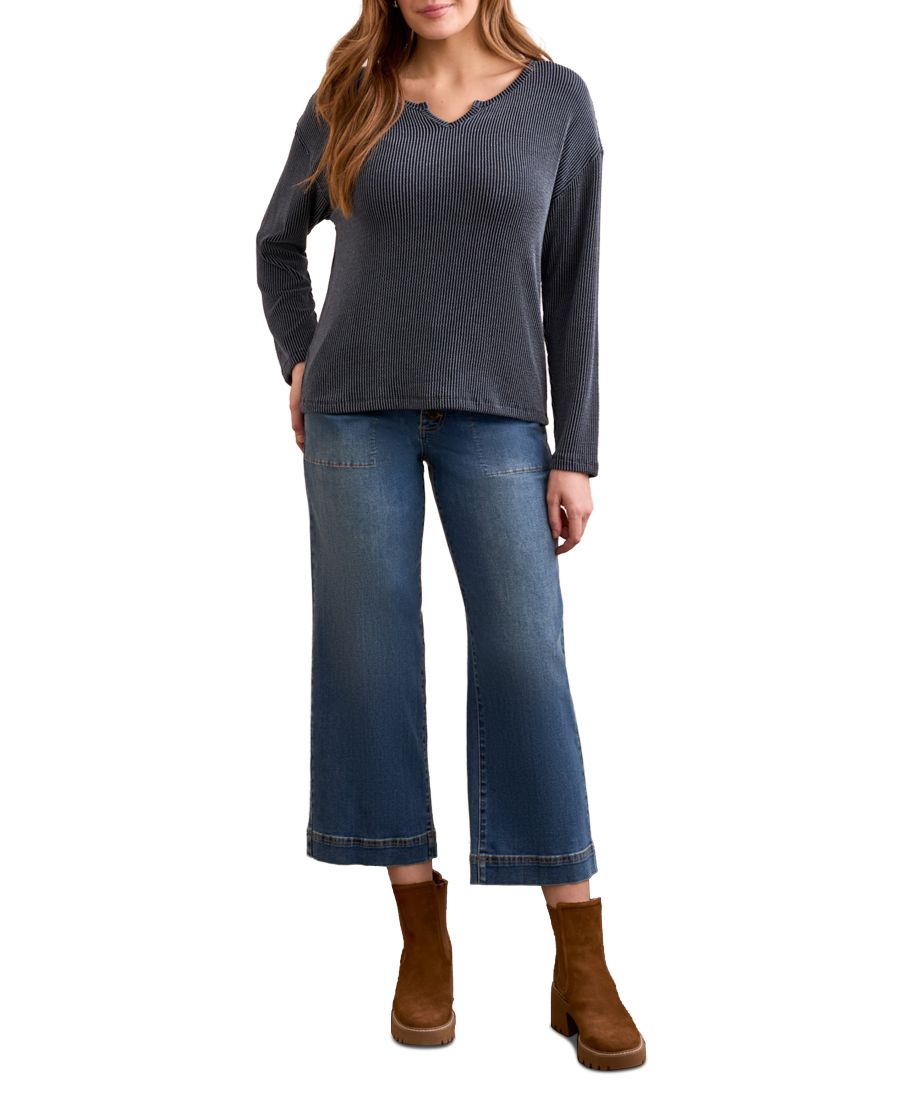 Женская блузка с длинными рукавами и воротником-стойкой TRIBAL, Marine
Женская блузка с длинными рукавами и воротником-стойкой TRIBAL, Marine