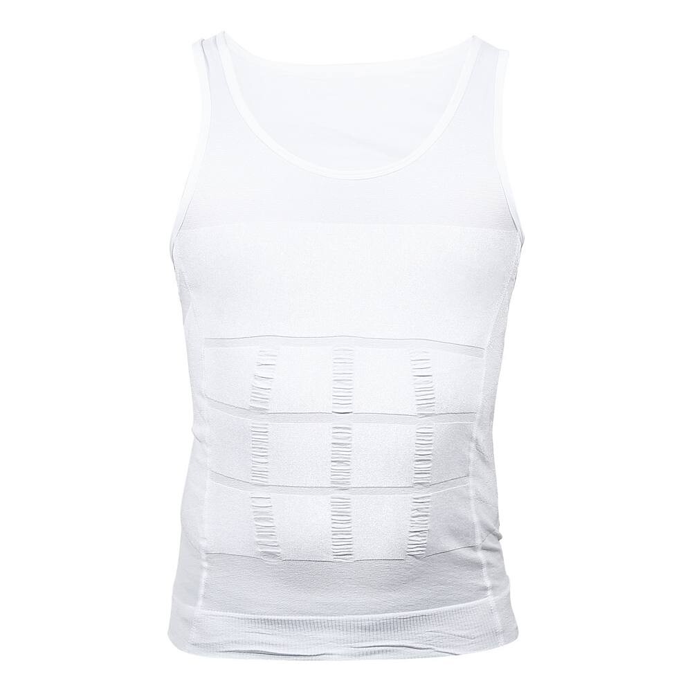 Мужское эластичное корректирующее белье для похудения, формирователь живота, нижнее белье, нейлон Unique Bargains, белый
Мужское эластичное корректирующее белье для похудения, формирователь живота, нижнее белье, нейлон Unique Bargains, белый