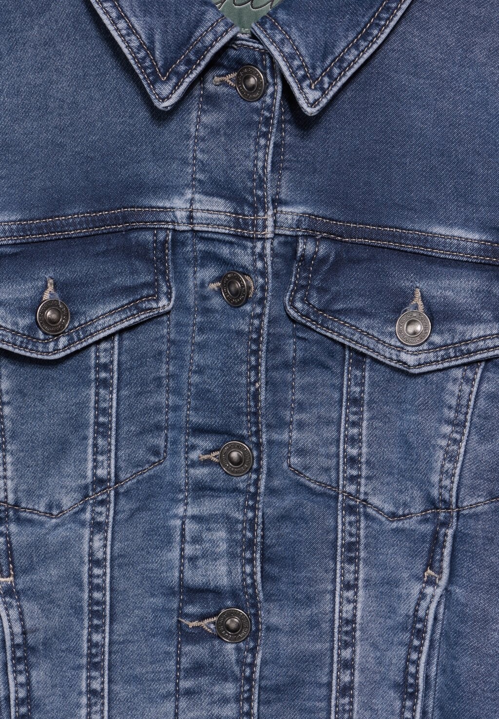 Джинсовая куртка Street One, синий деним
Джинсовая куртка Street One, синий деним