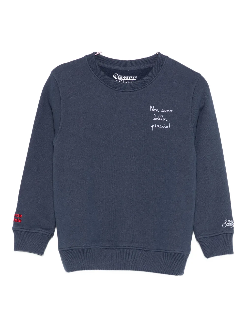 Вышитый свитшот Hutton X Vacanze Di Natale Mc2 Saint Barth Kids, синий
Вышитый свитшот Hutton X Vacanze Di Natale Mc2 Saint Barth Kids, синий