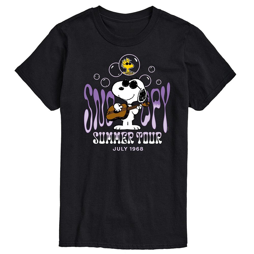 Мужская футболка с рисунком Peanuts Snoopy Summer Tour Licensed Character, черный
Мужская футболка с рисунком Peanuts Snoopy Summer Tour Licensed Character, черный