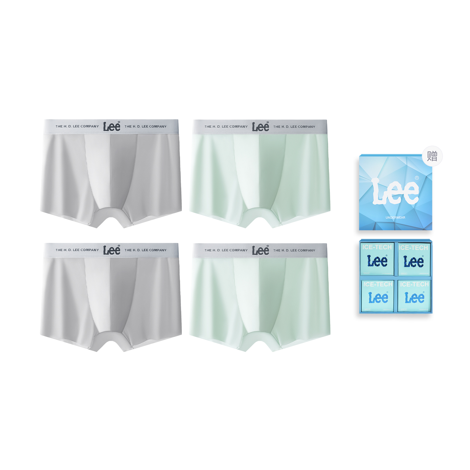 Lee Летнее белье SS23 Ice Series подарочный набор для мужчин 4 шт
Lee Летнее белье SS23 Ice Series подарочный набор для мужчин 4 шт