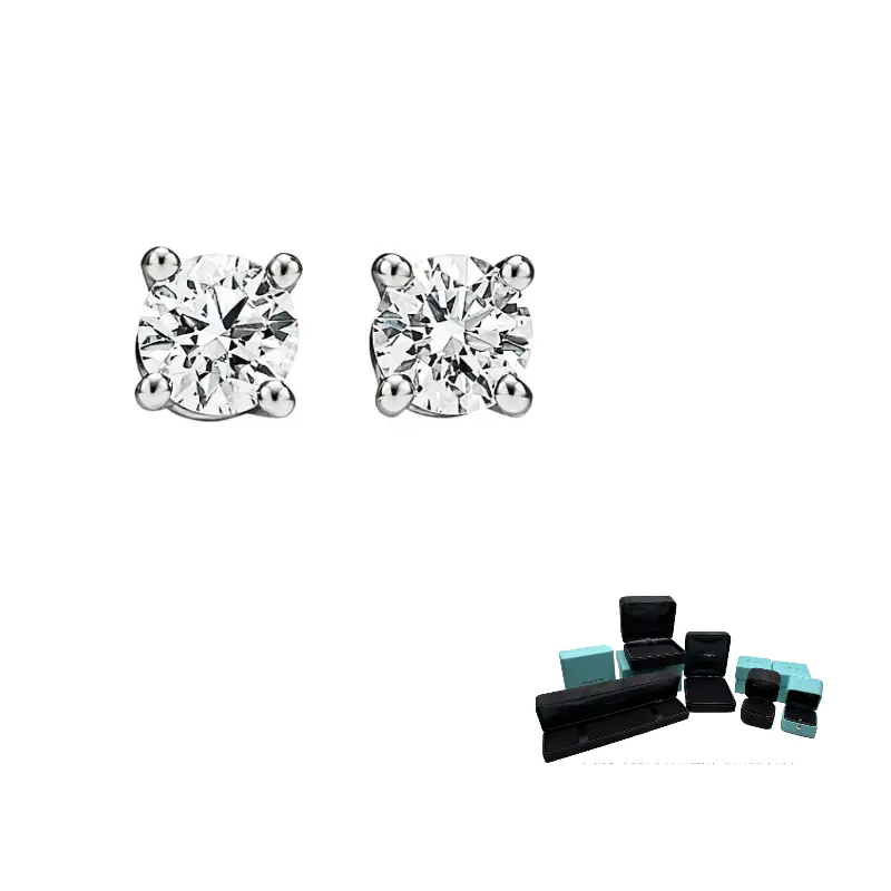 Tiffany & Co. Платиновые серьги-гвоздики для женщин
Tiffany & Co. Платиновые серьги-гвоздики для женщин