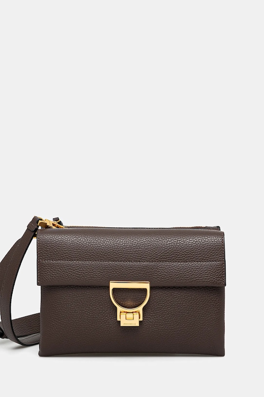 Кожаная сумка Arlettis Coccinelle, коричневый
Кожаная сумка Arlettis Coccinelle, коричневый