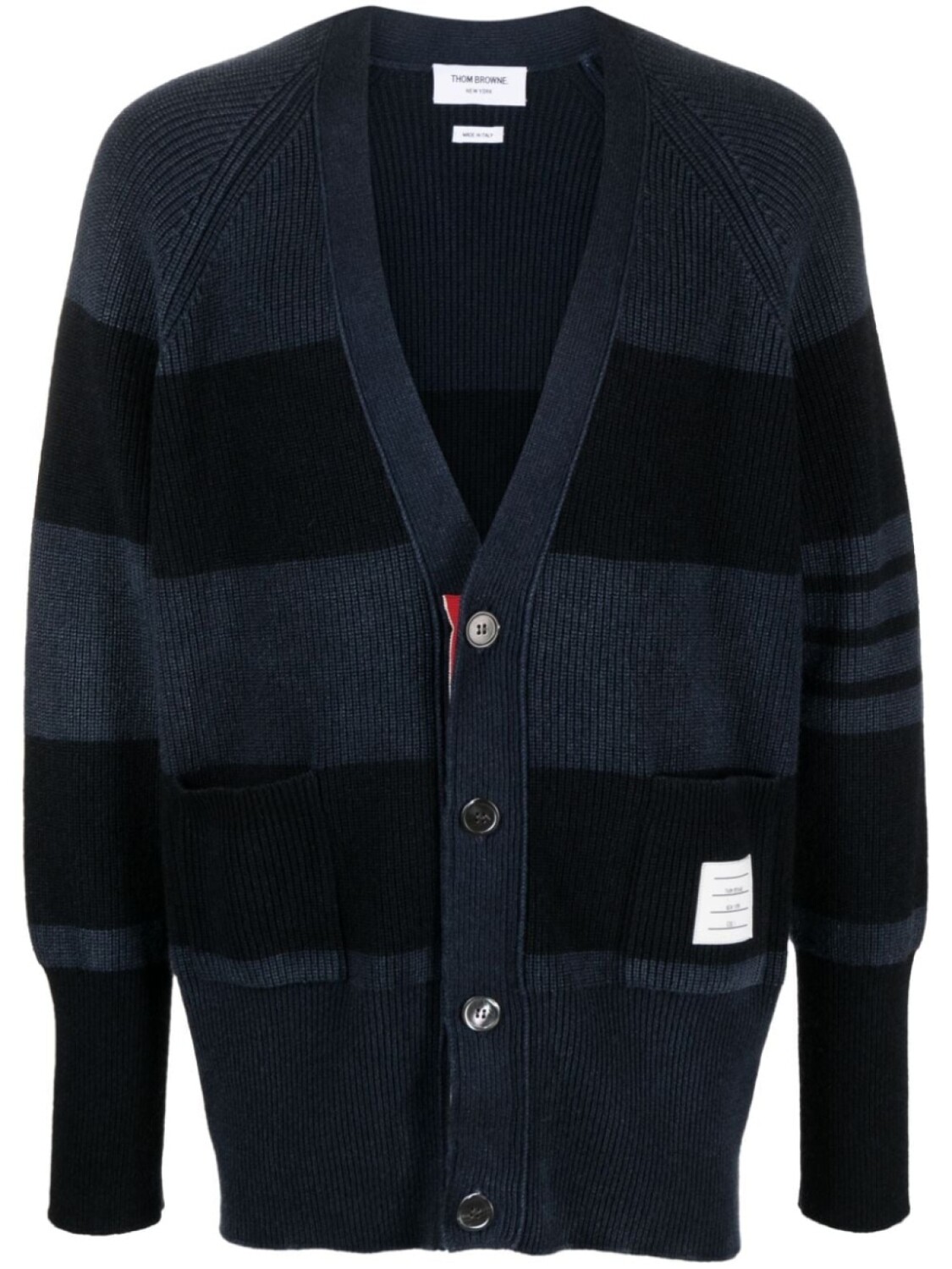 Thom Browne кашемировый кардиган в полоску, синий
Thom Browne кашемировый кардиган в полоску, синий