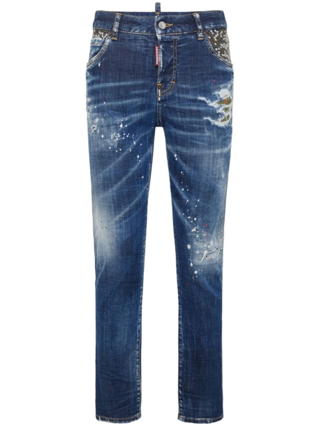 DSQUARED2 прямые джинсы, синий
DSQUARED2 прямые джинсы, синий