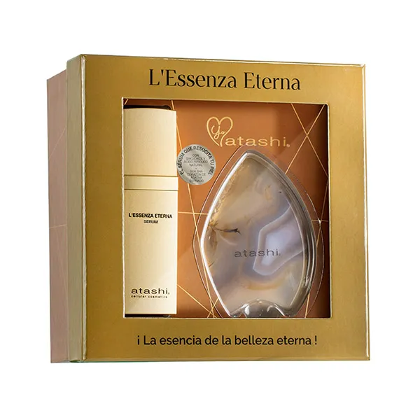 Антивозрастная сыворотка и агатовое сердце Cofre L'essenza Eterna Atashi, 1 UD
Антивозрастная сыворотка и агатовое сердце Cofre L'essenza Eterna Atashi, 1 UD