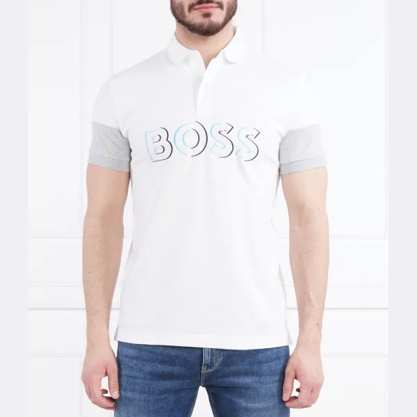 Рубашка-Поло Pavel классического кроя Boss, белый
Рубашка-Поло Pavel классического кроя Boss, белый