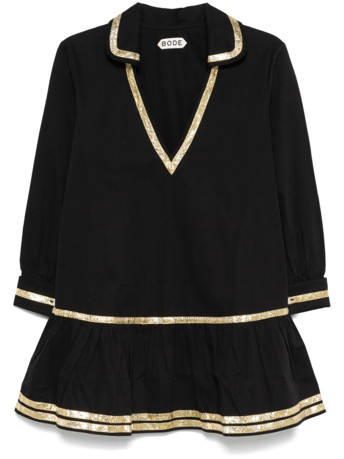 Мини-платье с мишурной лентой BODE, черный
Мини-платье с мишурной лентой BODE, черный