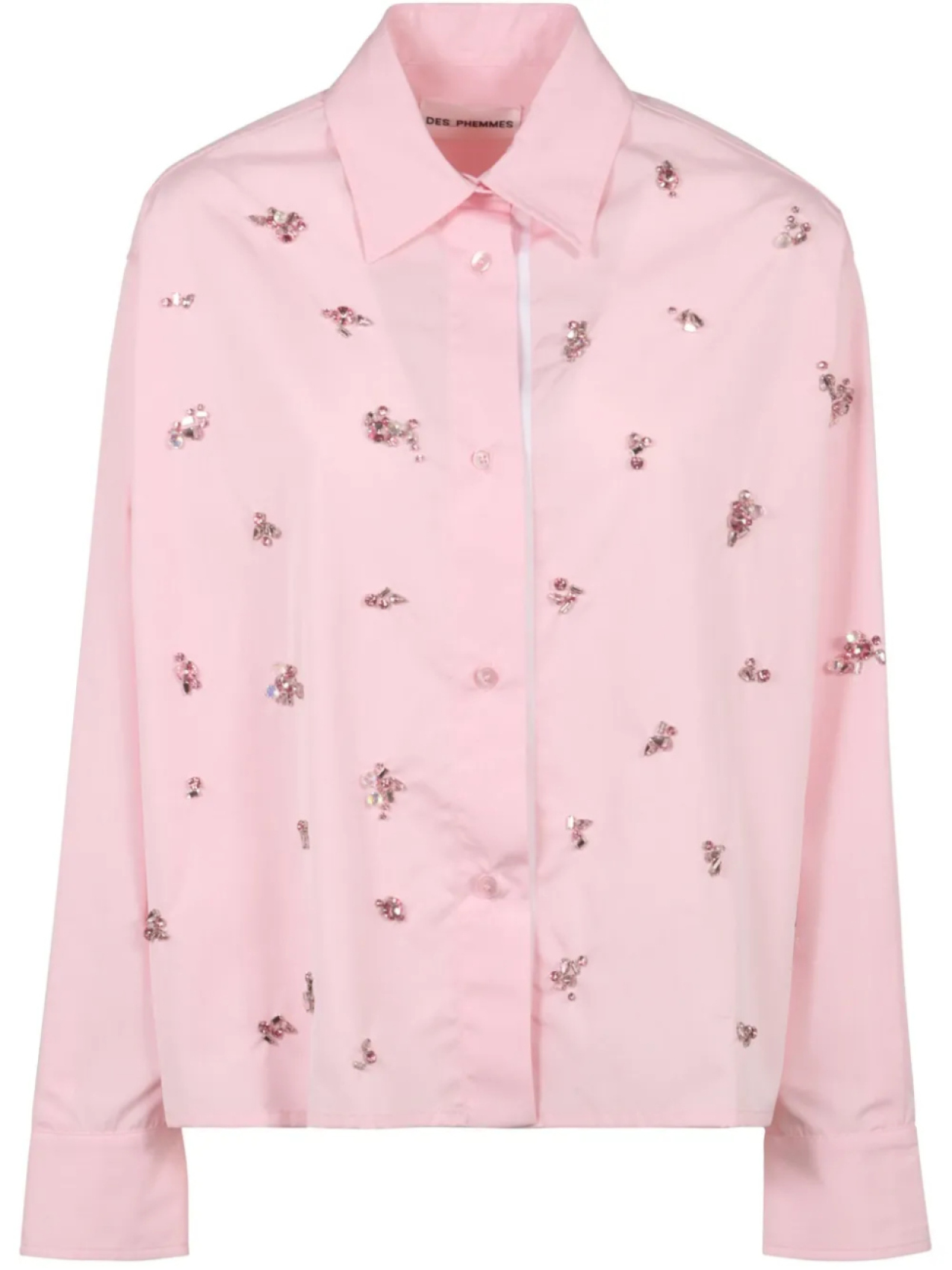 Хлопковая рубашка DES PHEMMES, розовый
Хлопковая рубашка DES PHEMMES, розовый