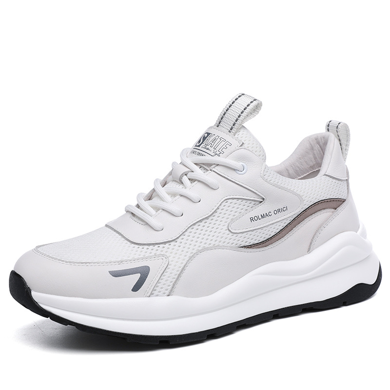 SENJIALUO Амортизирующие, износостойкие, легкие и дышащие низкие повседневные туфли белого цвета для мужчин
SENJIALUO Амортизирующие, износостойкие, легкие и дышащие низкие повседневные туфли белого цвета для мужчин