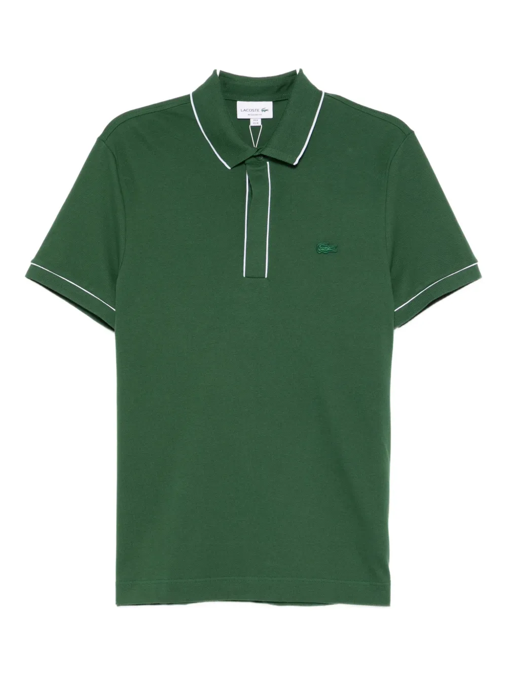 Рубашка-поло с вышитым логотипом Lacoste, зеленый
Рубашка-поло с вышитым логотипом Lacoste, зеленый