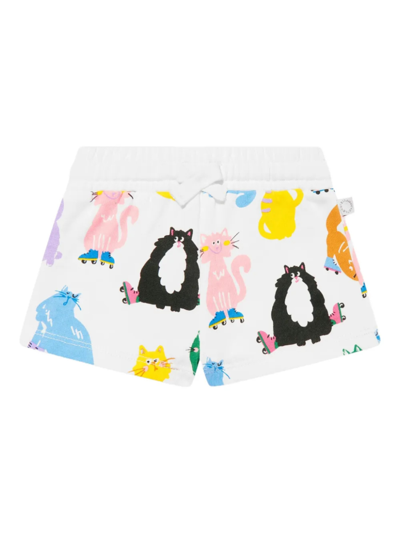 Шорты с принтом кошек по всей поверхности Stella McCartney Kids, белый
Шорты с принтом кошек по всей поверхности Stella McCartney Kids, белый