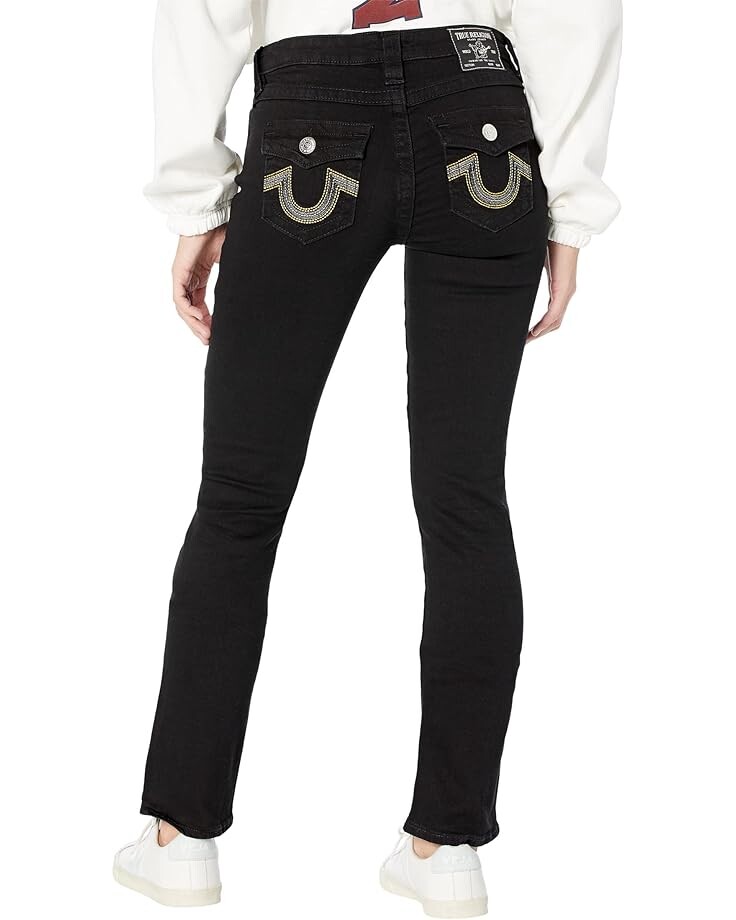 Джинсы True Religion Billie Mid-Rise Straight Flap in Rinse Black, цвет Rinse Black
Джинсы True Religion Billie Mid-Rise Straight Flap in Rinse Black, цвет Rinse Black