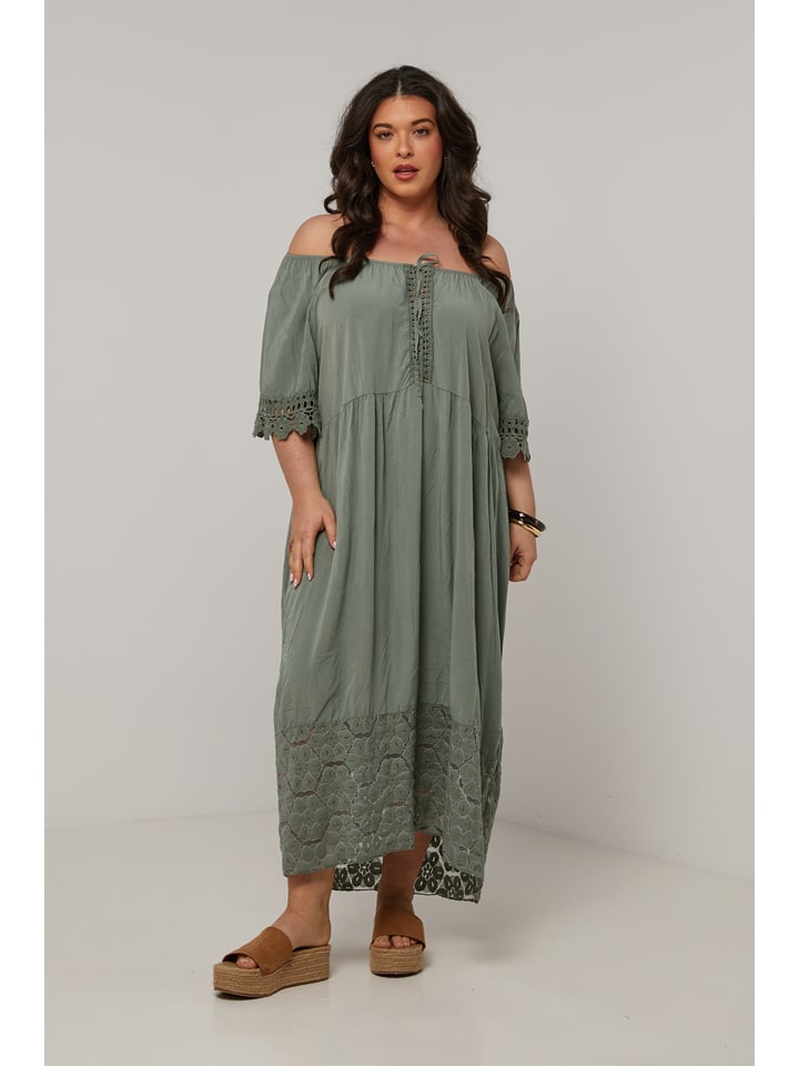 Длинное платье Curvy Lady, хаки
Длинное платье Curvy Lady, хаки