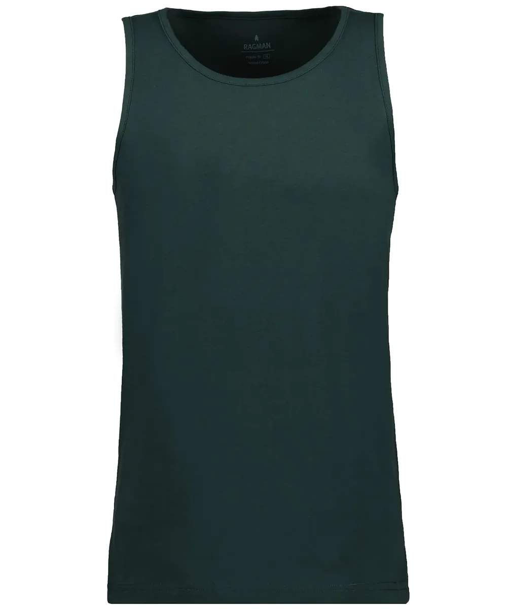 Мускулистая рубашка RAGMAN, зеленый 
Мускулистая рубашка RAGMAN, зеленый