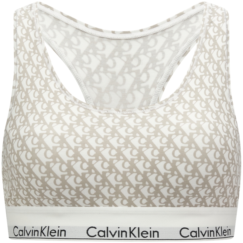 Бралетт с логотипом Racerback Calvin Klein, белый
Бралетт с логотипом Racerback Calvin Klein, белый