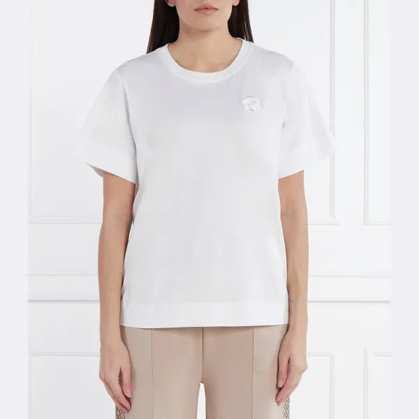 Футболка Elphi_bb стандартного кроя Boss, белый 
Футболка Elphi_bb стандартного кроя Boss, белый