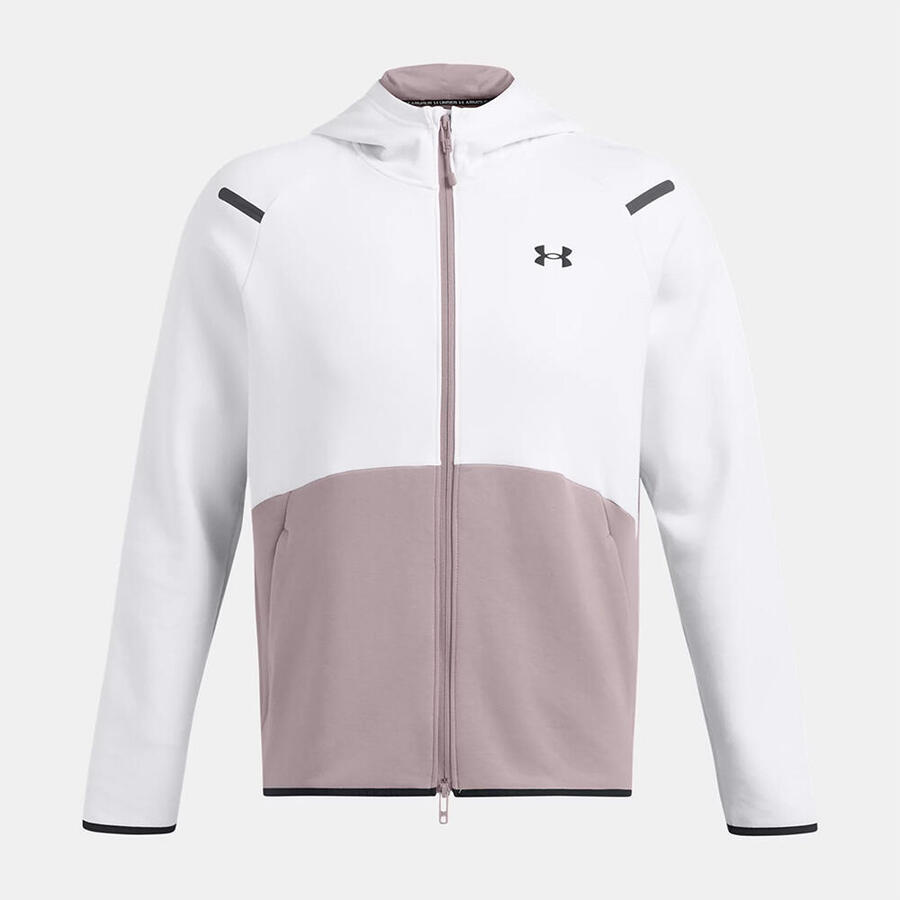 Толстовка с капюшоном Unstoppable из флиса Under Armour белого и тетрасерого цветов
Толстовка с капюшоном Unstoppable из флиса Under Armour белого и тетрасерого цветов