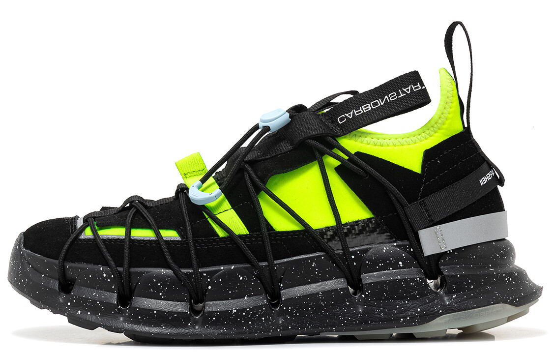 Кроссовки SHELL Armor Series для бега унисекс с низким верхом черного цвета с флуоресцентными желтыми акцентами Carbonstar
Кроссовки SHELL Armor Series для бега унисекс с низким верхом черного цвета с флуоресцентными желтыми акцентами Carbonstar