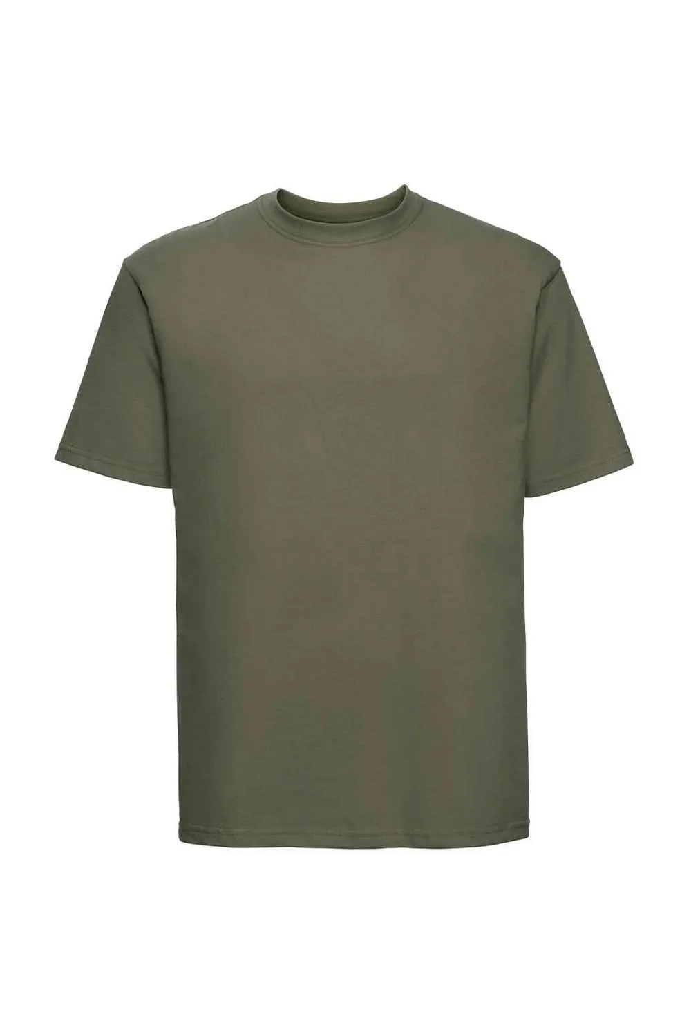 Классическая футболка из хлопка кольцевого прядения Russell, зеленый
Классическая футболка из хлопка кольцевого прядения Russell, зеленый