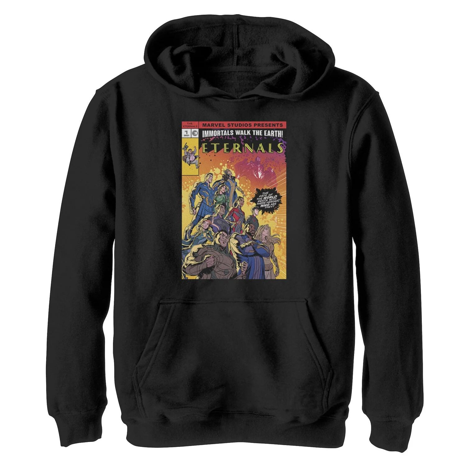 Толстовка с капюшоном и постером на обложку ретро-комикса Marvel Eternals для мальчиков 8–20 лет Licensed Character
Толстовка с капюшоном и постером на обложку ретро-комикса Marvel Eternals для мальчиков 8–20 лет Licensed Character