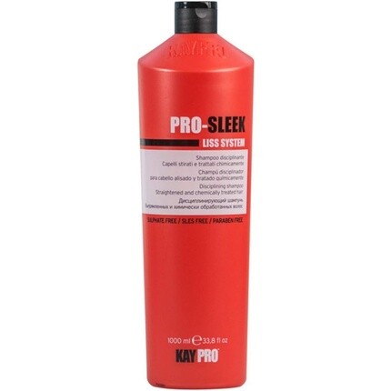 Kepro Pro-Sleek Liss System дисциплинирующий шампунь для выпрямленных и химически обработанных волос 1000мл, Kay Pro
Kepro Pro-Sleek Liss System дисциплинирующий шампунь для выпрямленных и химически обработанных волос 1000мл, Kay Pro