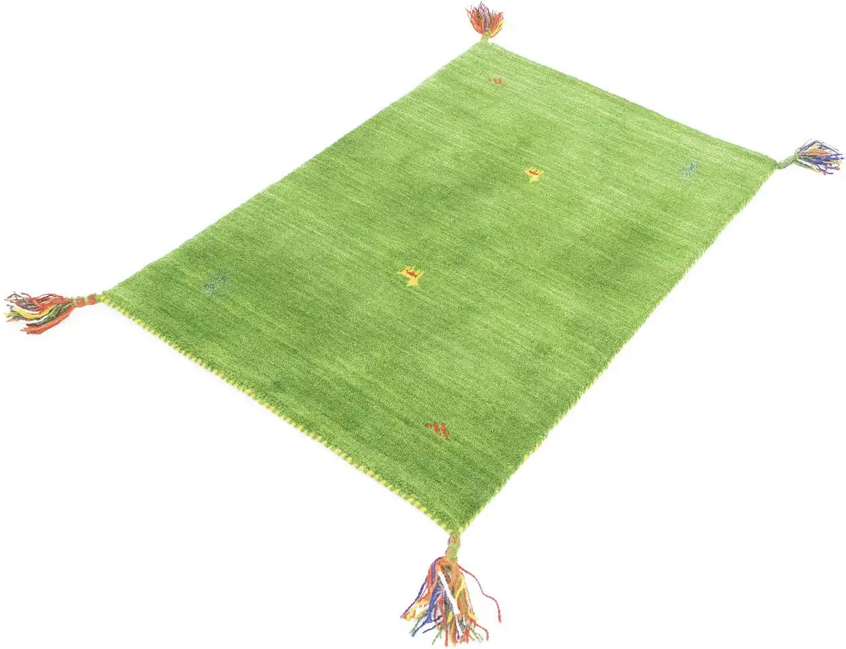 Шерстяной ковер Morgenland "Gabbeh Carpet Agra", прямоугольный, короткий ворс 70х120 см, зеленый
Шерстяной ковер Morgenland "Gabbeh Carpet Agra", прямоугольный, короткий ворс 70х120 см, зеленый