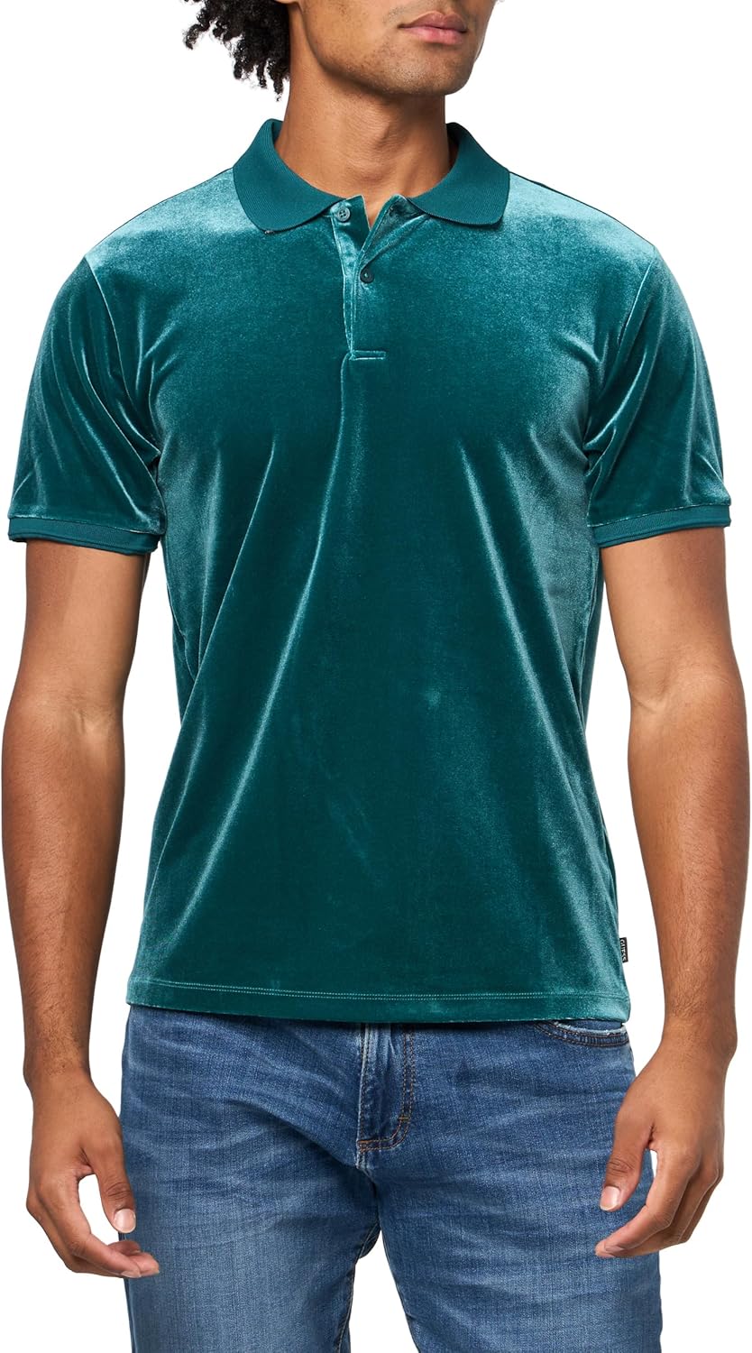 Мужское поло GUESS Rio Liquid Velvet с коротким рукавом, True Teal
Мужское поло GUESS Rio Liquid Velvet с коротким рукавом, True Teal