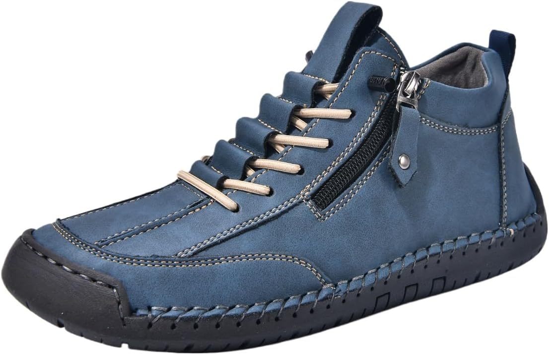 Мужские повседневные кожаные туфли-ботинки на щиколотку Чукка, ручная работа, с боковой молнией, средние, слипоны, лоферы, модные, легкие, для ходьбы и вождения, высокие ботинки Hhhchpm, синий
Мужские повседневные кожаные туфли-ботинки на щиколотку Чукка, ручная работа, с боковой молнией, средние, слипоны, лоферы, модные, легкие, для ходьбы и вождения, высокие ботинки Hhhchpm, синий