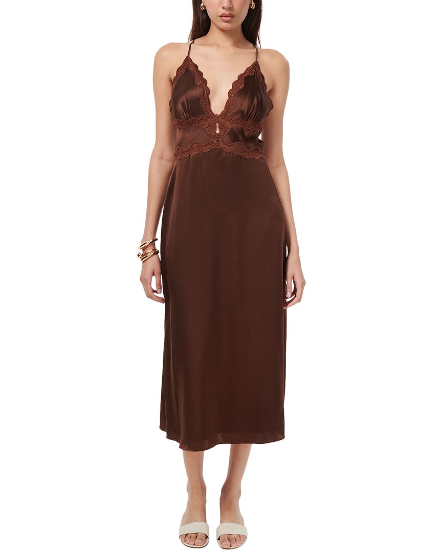 Шелковое платье Cami NYC Roya, коричневый
Шелковое платье Cami NYC Roya, коричневый