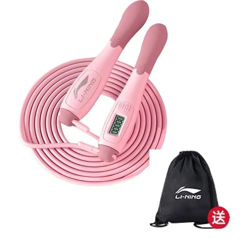 Электронная скакалка для фитнеса с подсчетом для взрослых, полиэстер, 2,8 м LINING, розовый
Электронная скакалка для фитнеса с подсчетом для взрослых, полиэстер, 2,8 м LINING, розовый