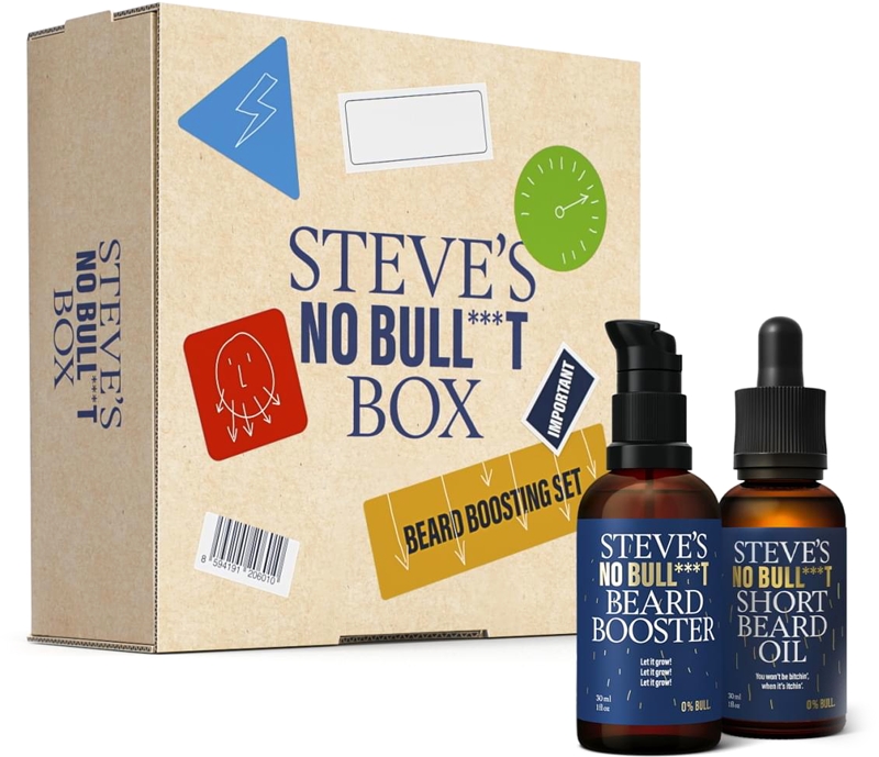Подарочный набор для роста бороды для мужчин Steve'S
Подарочный набор для роста бороды для мужчин Steve'S