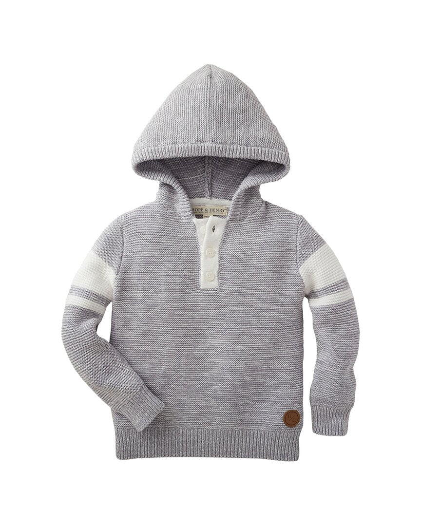 Свитер с капюшоном Hope & Henry Hope & Henry, серый
Свитер с капюшоном Hope & Henry Hope & Henry, серый