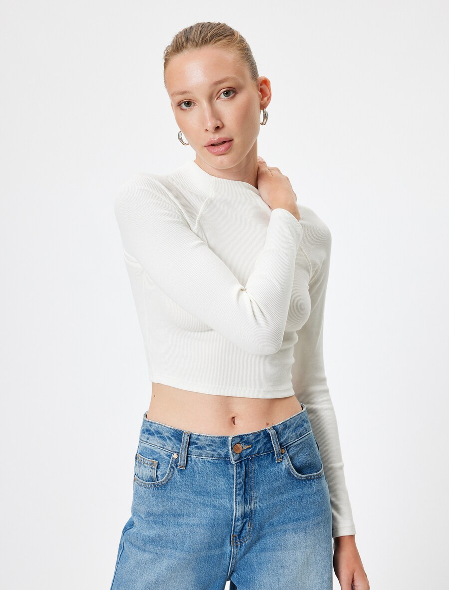 Рубашка Koton, белый 
Рубашка Koton, белый