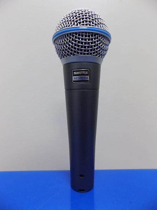 Вокальный микрофон Shure BETA 58A Handheld Supercardioid Dynamic Microphone
Вокальный микрофон Shure BETA 58A Handheld Supercardioid Dynamic Microphone