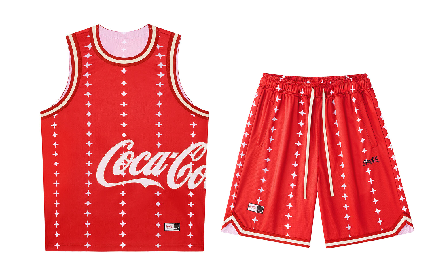 Баскетбольный костюм унисекс Coca-Cola, красный
Баскетбольный костюм унисекс Coca-Cola, красный