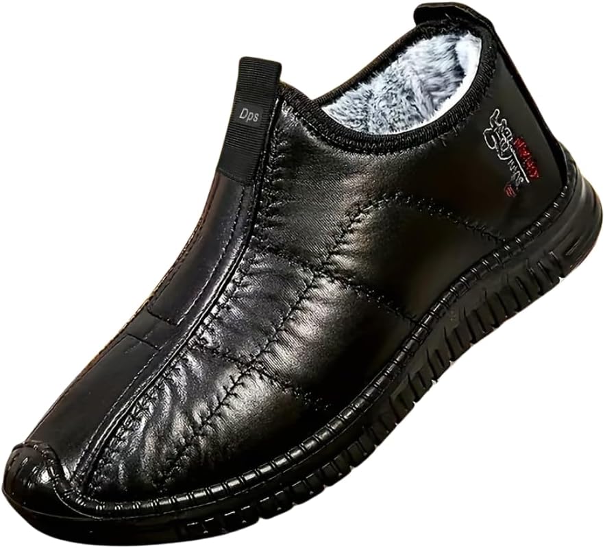 Мужские зимние ботинки Hhhchpm с удобной толстой подошвой, слипоны, противоскользящая подошва из ПУ, внутренний материал из ткани, черный
Мужские зимние ботинки Hhhchpm с удобной толстой подошвой, слипоны, противоскользящая подошва из ПУ, внутренний материал из ткани, черный