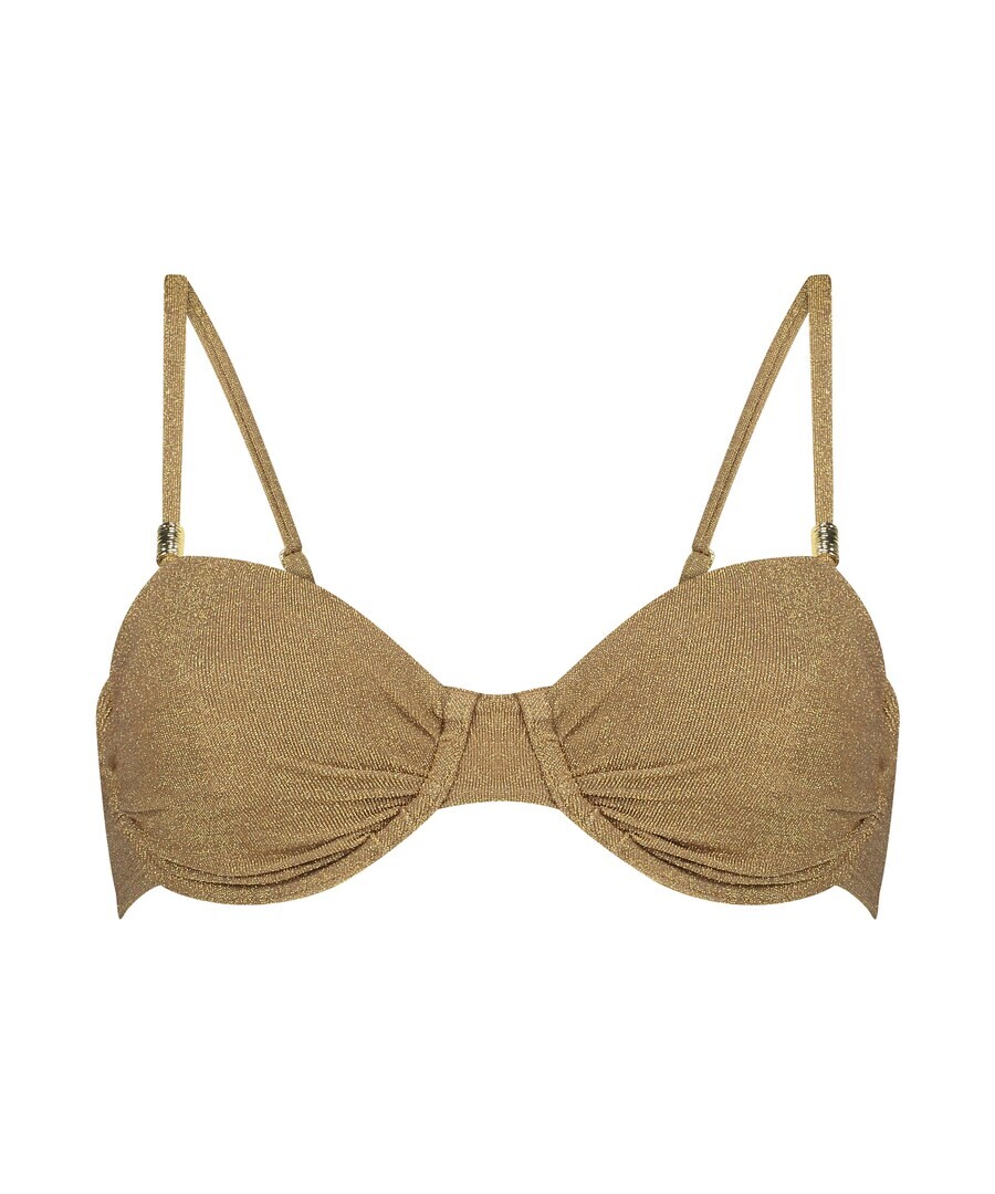 Топ бикини Hunkemöller GOLDIE, золотой
Топ бикини Hunkemöller GOLDIE, золотой