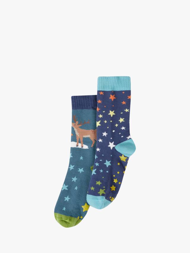 Детские носки Fruig с отличным сцеплением из хлопковой смеси Frugi, Pack of 2, Caribou/Multi
Детские носки Fruig с отличным сцеплением из хлопковой смеси Frugi, Pack of 2, Caribou/Multi