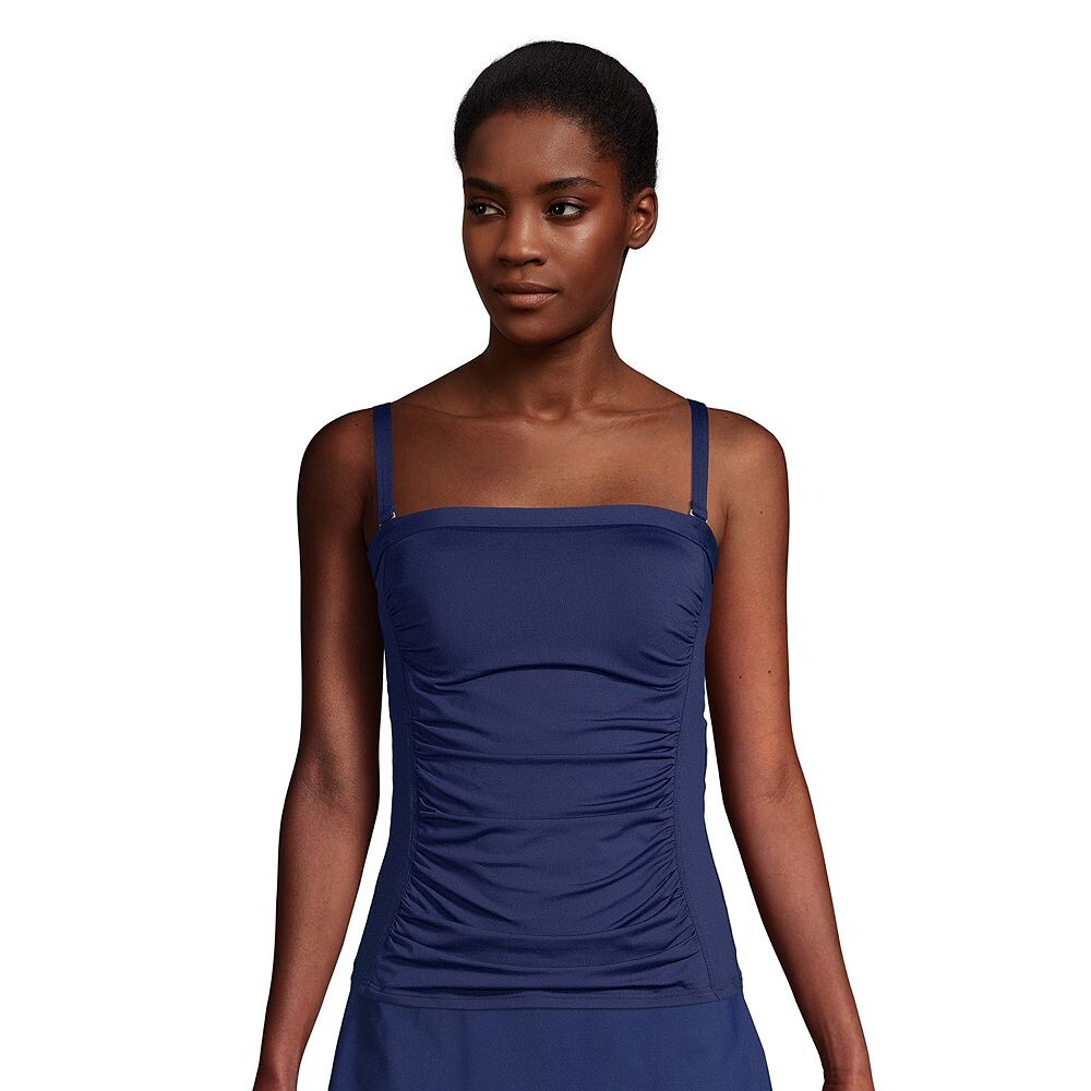 Женский купальник-бандо танкини Lands End UPF 50, топ-топ Lands' End, цвет Deep Sea Navy
Женский купальник-бандо танкини Lands End UPF 50, топ-топ Lands' End, цвет Deep Sea Navy