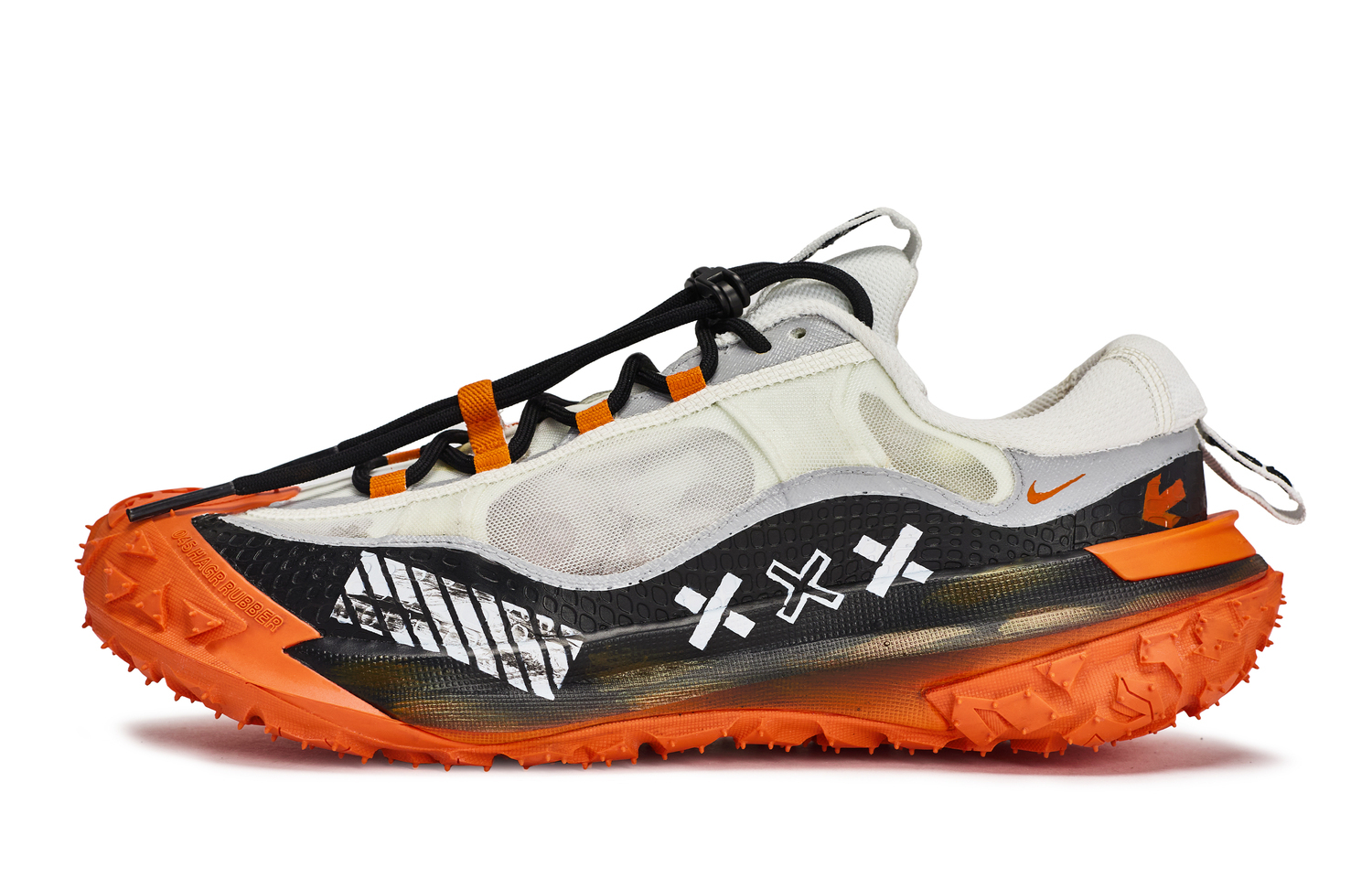 ACG Mountain Fly 2 811 Manufacturing, Future Plan Абразивостойкие низкие кроссовки для альпинизма и пешего туризма мужские Nike, черный белый оранжевый
ACG Mountain Fly 2 811 Manufacturing, Future Plan Абразивостойкие низкие кроссовки для альпинизма и пешего туризма мужские Nike, черный белый оранжевый