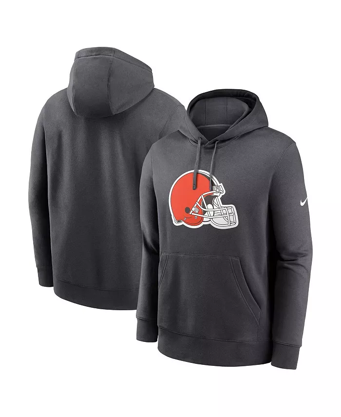 Мужская толстовка с капюшоном Cleveland Browns Club Logo цвета антрацит Nike
Мужская толстовка с капюшоном Cleveland Browns Club Logo цвета антрацит Nike