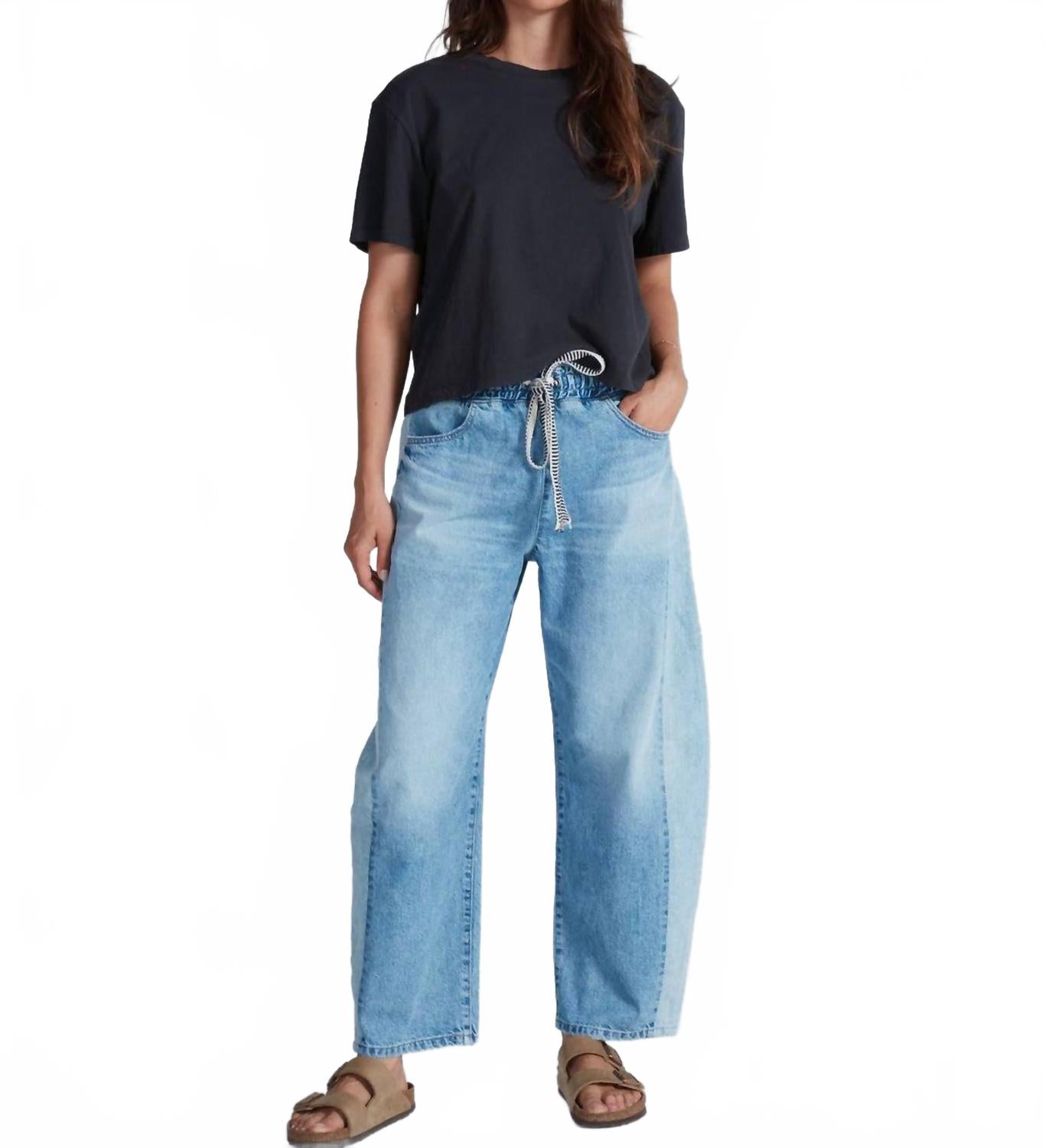 Штаны с завязками на талии Cancun в цвете Berkley ASKK NY, Berkley
Штаны с завязками на талии Cancun в цвете Berkley ASKK NY, Berkley