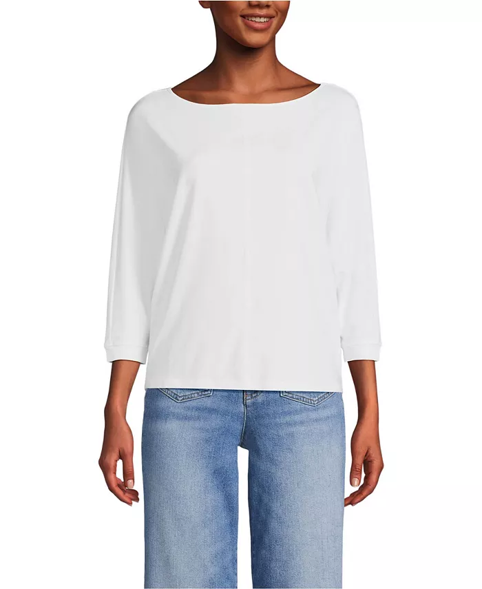 Женская легкая джерсей-майка Lands' End, белый
Женская легкая джерсей-майка Lands' End, белый