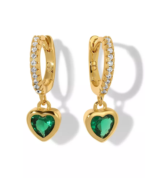 Подвесные серьги-кольца «Богиня кристально-зелёного цвета» Girls Crew, gold
Подвесные серьги-кольца «Богиня кристально-зелёного цвета» Girls Crew, gold