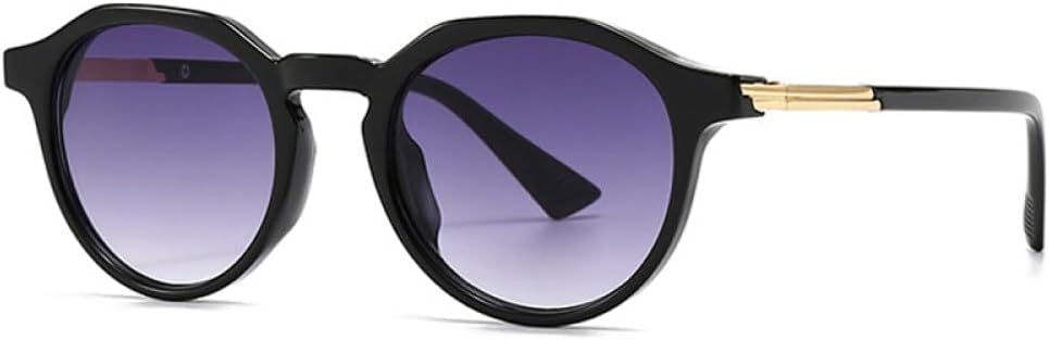 Круглые женские солнцезащитные очки с градиентным покрытием UV400, ретро-стиль, панк-стиль, модные мужские солнцезащитные очки (черно-фиолетовые, один размер) LXLHWN, Black Purple
Круглые женские солнцезащитные очки с градиентным покрытием UV400, ретро-стиль, панк-стиль, модные мужские солнцезащитные очки (черно-фиолетовые, один размер) LXLHWN, Black Purple