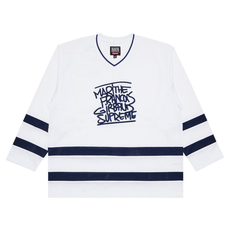 Джерси Supreme x Martithé + François Girbaud Hockey Jersey, White
Джерси Supreme x Martithé + François Girbaud Hockey Jersey, White